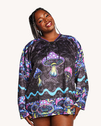 All These Shroomies UV Reactive Hockey Jersey