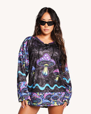All These Shroomies UV Reactive Hockey Jersey