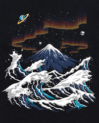 Aurora Heights Tee-Black-Regular-Swatch--Model---L