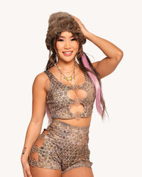 Beneath The Trees Top with Charm