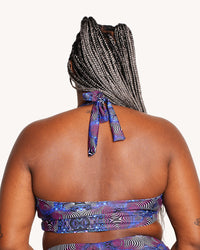 Brain Candy Halter Top with Sleeves