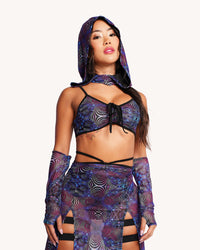Brain Candy Mesh Dress