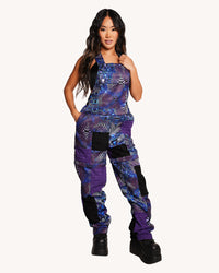 Brain Candy Zip-Off Overalls