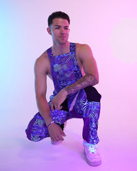 Brain Candy Zip-Off Overalls