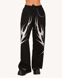 Coded in Chaos Reflective Pants