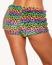Cosmic Jungle Fur Shorts