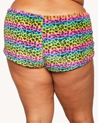Cosmic Jungle Fur Shorts