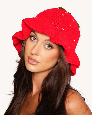 Cottagecore Crochet Hat