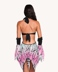 Electric Insect Dress with Sleeves