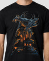 Fiery Guardian Tee-Black-Regular-Detail--Clayton---M