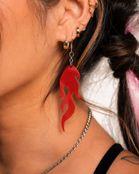 Fire Starter Earrings
