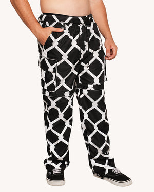 Gatekeeper Silver Reflective Zip Off Pants
