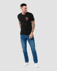 Neon Odyssey Tee-Black-Regular-Full--Model---L