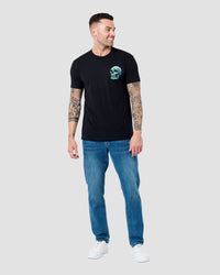 Viscous Void Tee-Black-Regular-Front--Model---L