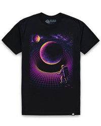 Gravity Void Tee-Black-Regular-Mock--Model---L