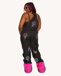 Happy Hour Rainbow Reflective Overalls