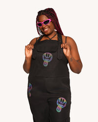 Happy Hour Rainbow Reflective Overalls