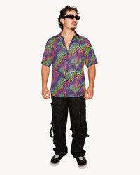 Kaleido Swirl Camp Shirt