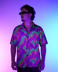Kaleido Swirl Camp Shirt