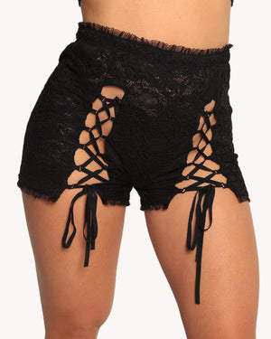 Lace Me Up Shorts