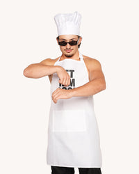 Let Him Cook Apron Set