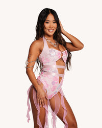 Magical Twinkling Ruffle Bodysuit