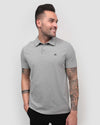 Polo - Branded-Grey-Front--Zach---L