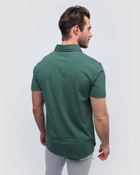 Polo - Branded-Forest Green-Back--Alex---M