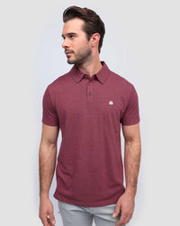 Polo - Branded-Maroon-Front--Alex---M