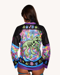 Neon Dino Hockey Jersey