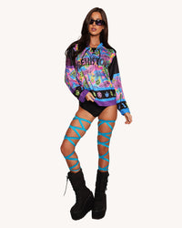 Neon Dino Hockey Jersey