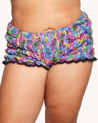 Neon Dino Mesh Shorts