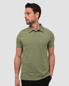 Polo - Non-Branded-Olive Green-Regular-Front--Tom---M