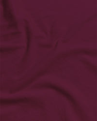 Heavyweight Tee-Maroon-Regular-Detail--Model---L