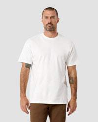 Heavyweight Tee-Bone-Regular-Front--Model---L