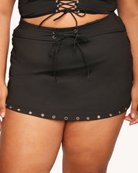 Riot Lace-Up Skirt