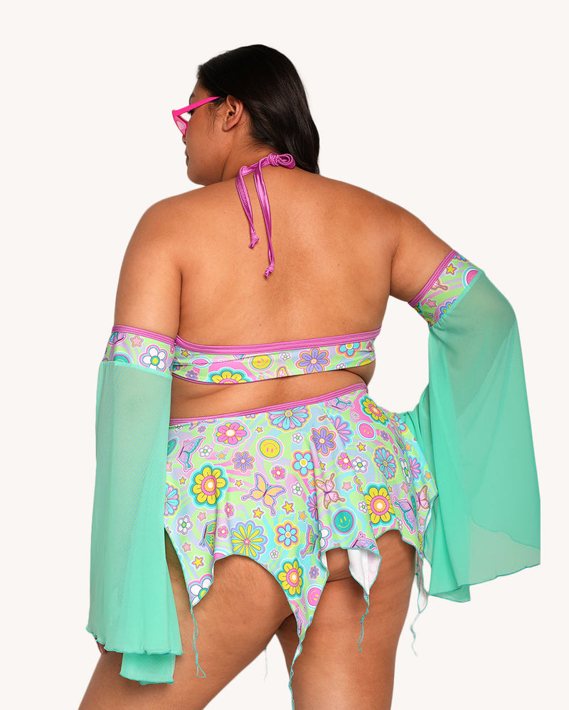 Rolita Couture x iHR Groove Garden Pixie Baby Doll Dress