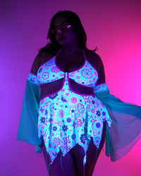 Rolita Couture x iHR Groove Garden Pixie Baby Doll Dress