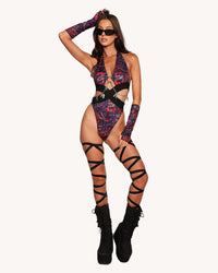 Savage Rex Bodysuit with Sleeves