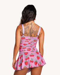 Strawberry Swing Mini Dress