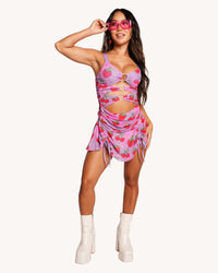 Strawberry Swing Mini Dress