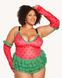Sweet Slice Strawberry Romper