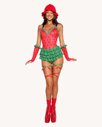 Sweet Slice Strawberry Romper