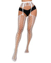 Take Me Suspender Fishnet Thigh Highs