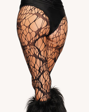 Wicked Web Fishnet Tights