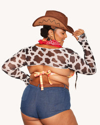 Wild West Cowgirl Costume Set