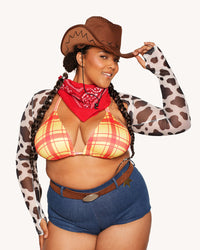 Wild West Cowgirl Costume Set