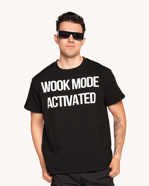 Wook Mode Activated Oversized Tee-Men