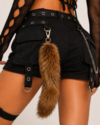 Feral Tail Faux Fur Keychain