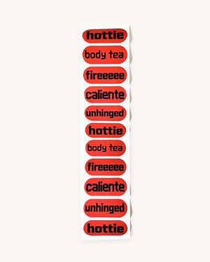 Hot Mess Hotline Sticker Roll